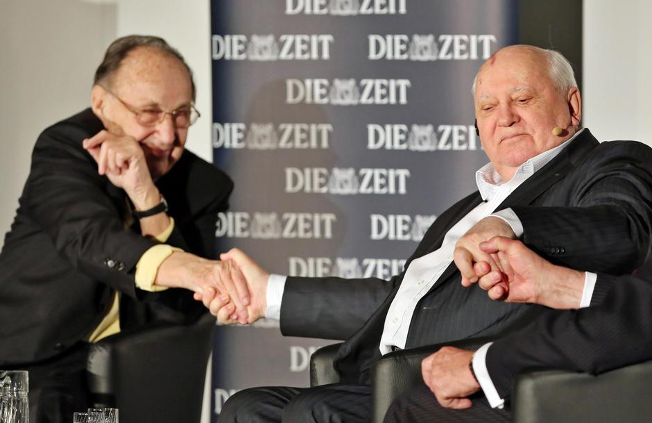 Genscher i Gorbačov