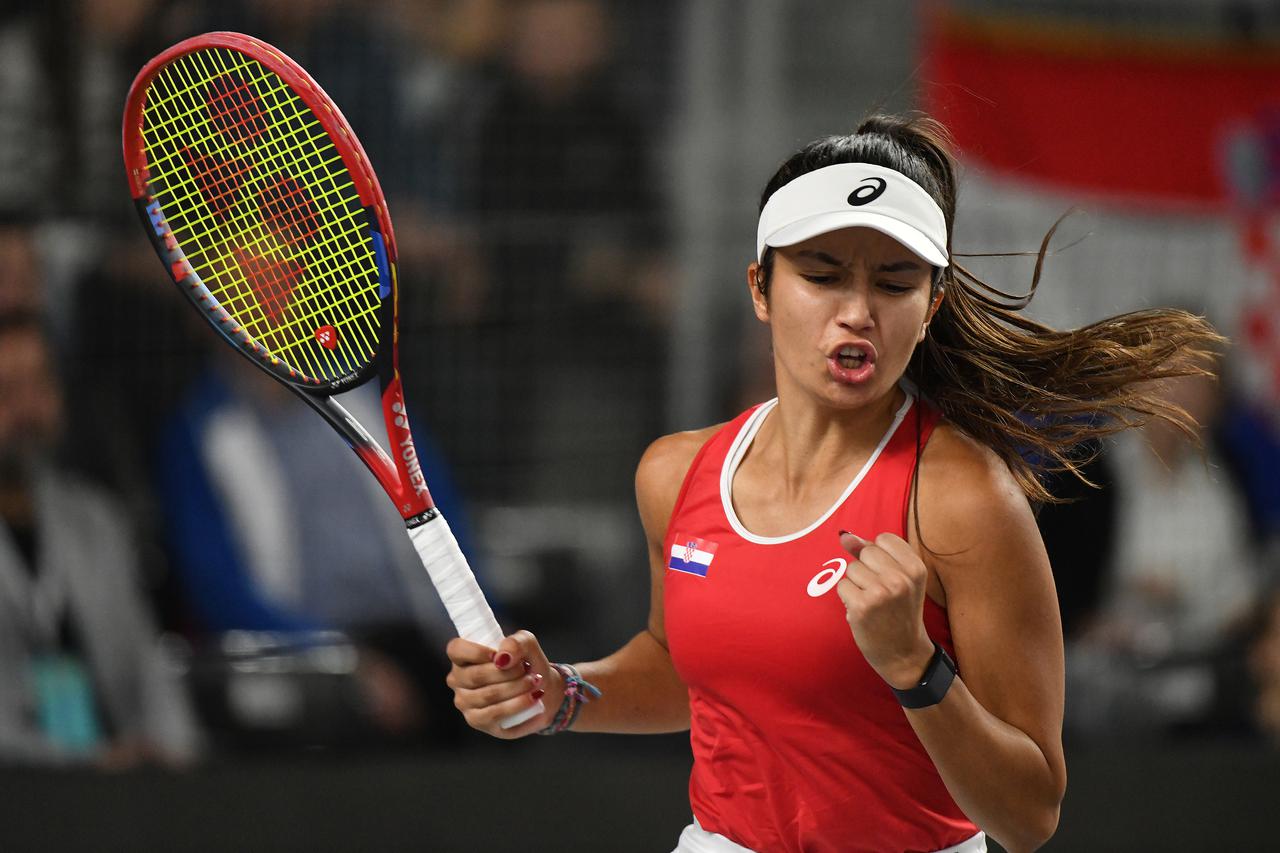 Varaždin: Treći dan Billie Jean King Cup playoffa