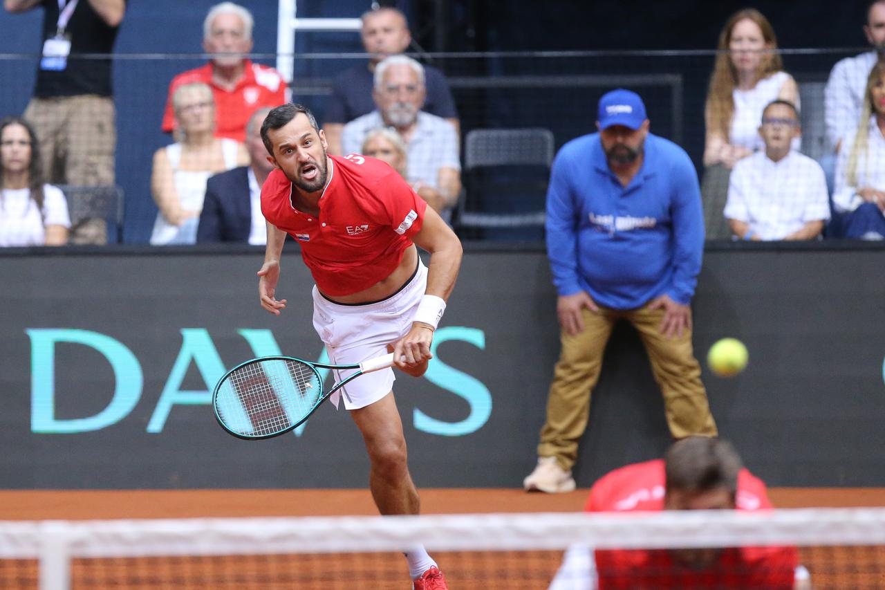 Osijek: Drugi dan Davis Cup-a