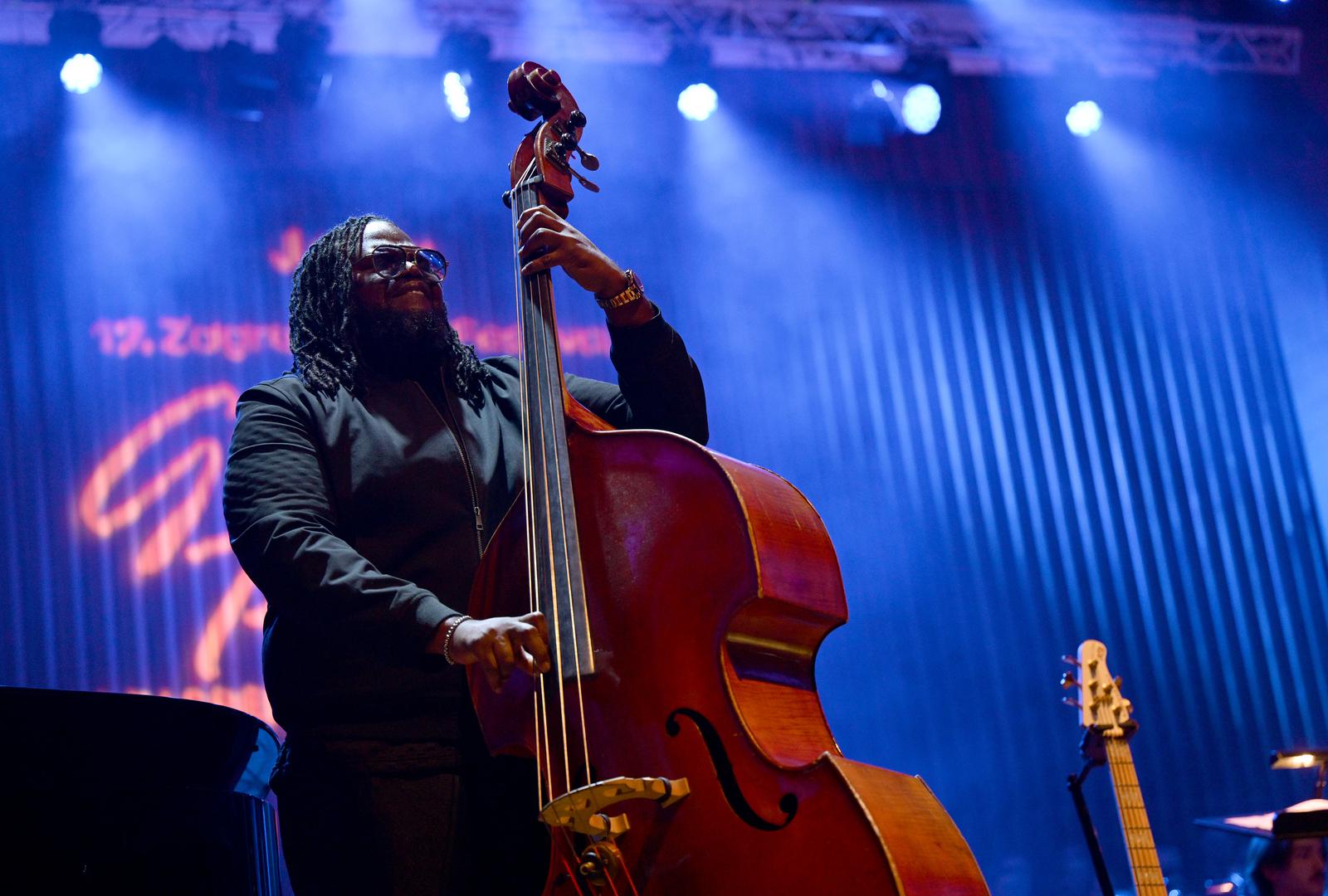 23.01.2026., Zagreb - Nagradjivani americki glazbenik Gregory Porter s bendom u pratnji Zagrebacke filharmonije nastupio  u KD Vatroslav Lisinski povodom otvaranja 17. Zagreb Jazz Festivala.   Photo: Neva Zganec/PIXSELL