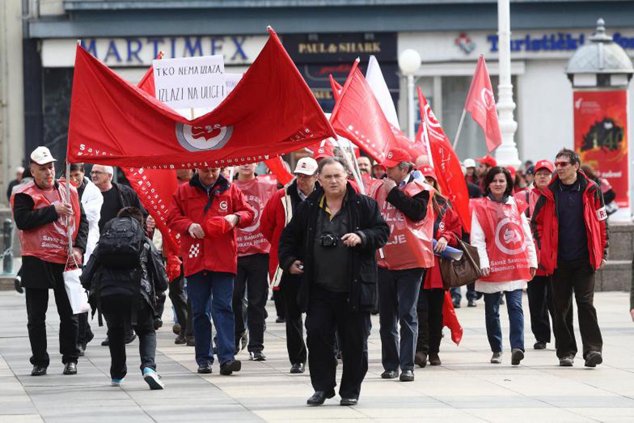 prosvjed, sindikati (1)