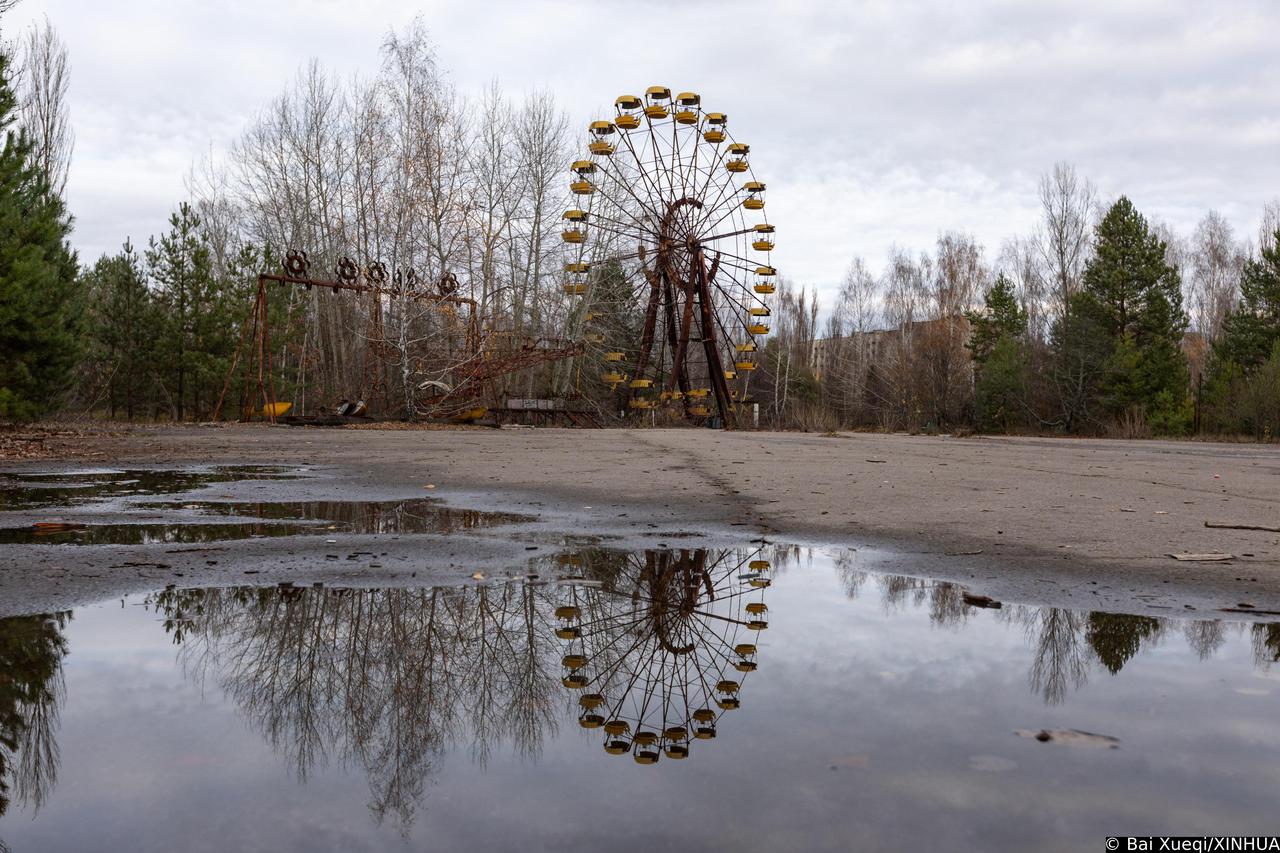 Grad Pripjat u blizini nuklearne elektrane Černobil