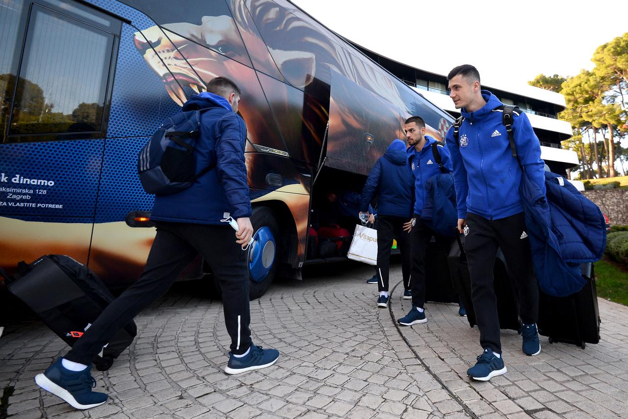 Nogometaši Dinama stigli su u Rovinj na zimske pripreme