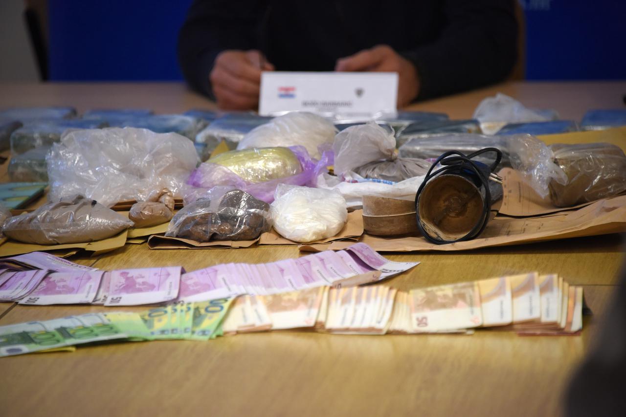 Pazin: Konferencija za medije povodom zapljene veće količine heroina