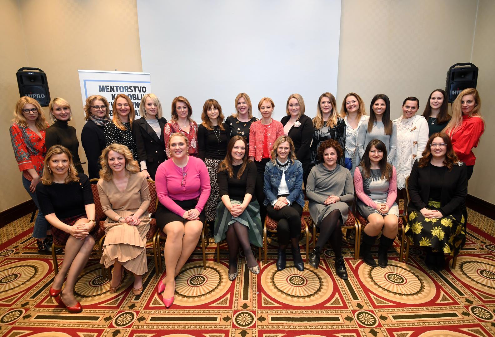 Mentoricama i kandidatki-njama pridružila se i nova mentorica Petra Uzorinac, direktorica preuzimanja rizika Allianz d.d.