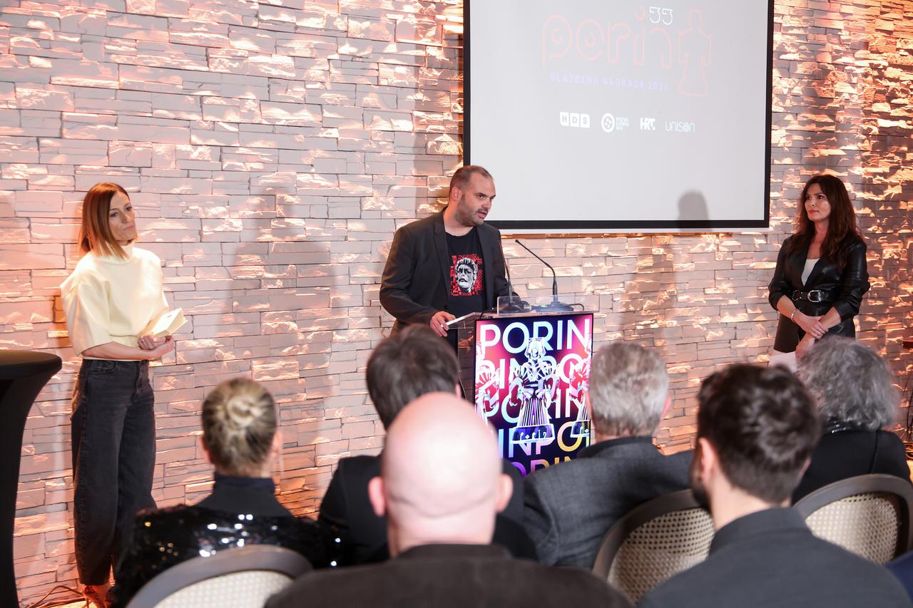 33. Porin Svečano proglašenje nominacija