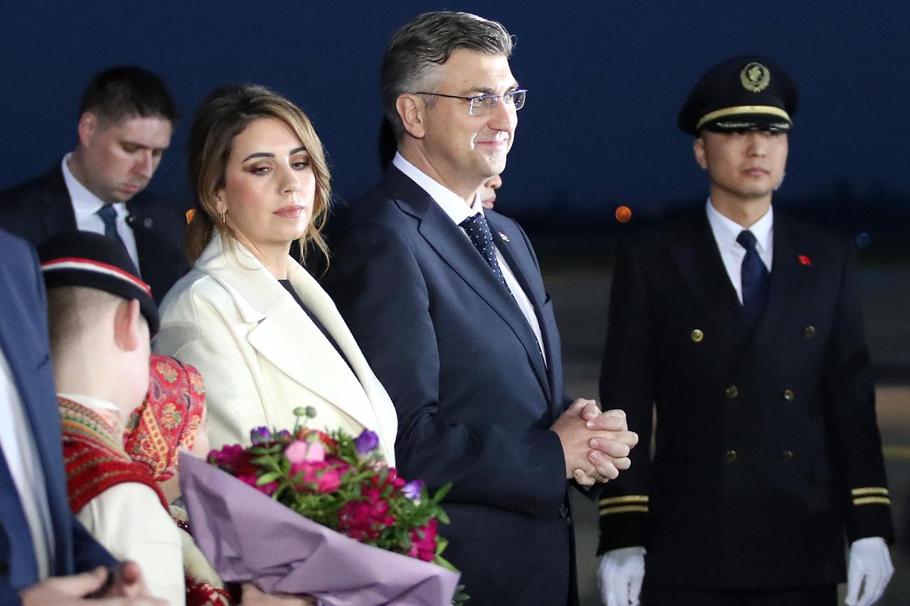 Zagreb: Premijer Andrej Plenković dočekao predsjednika Državnog vijeća Kine Lija Keqianga