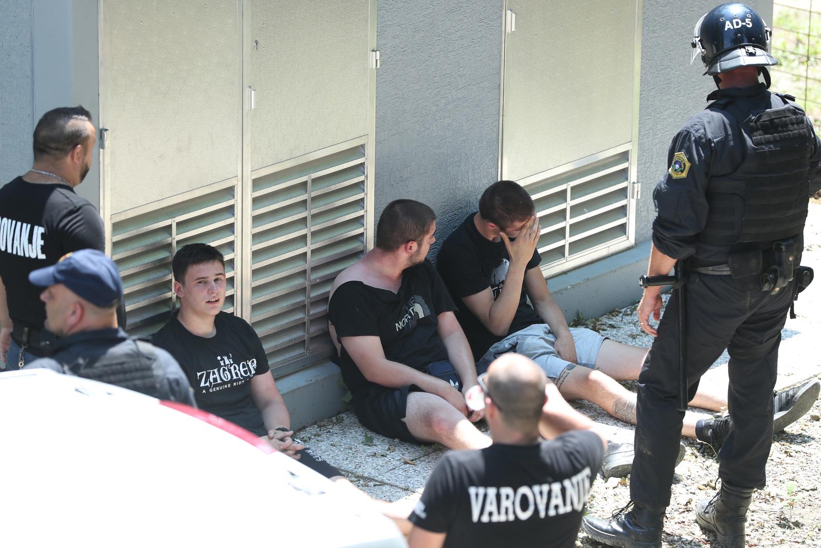 Utakmica je bila zatvorena za publiku