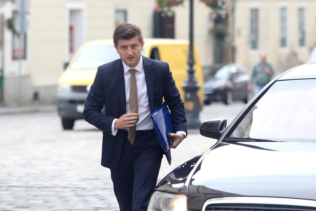 Zdravko Marić, ministar financija