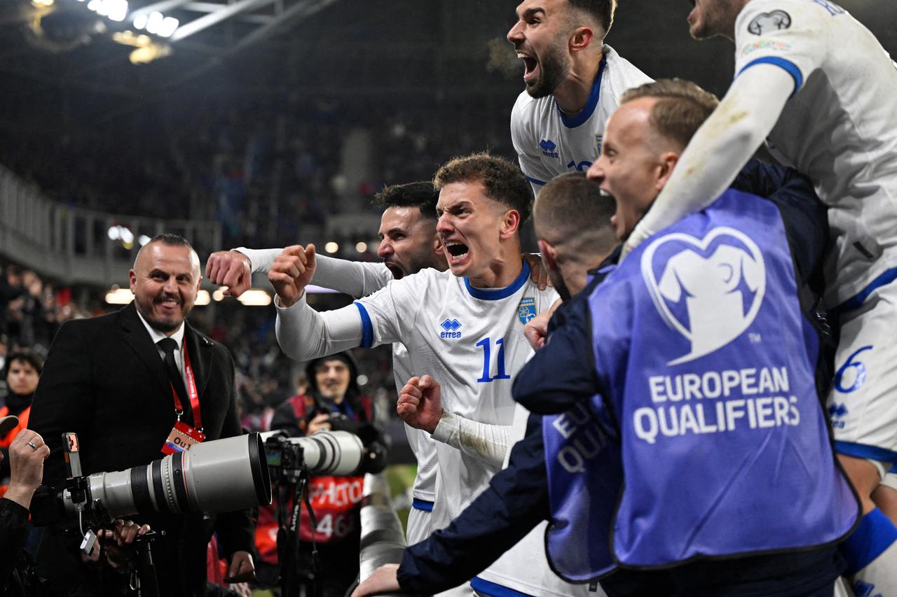 FIFA World Cup - UEFA Qualifiers - Semi Final - Slovakia v Kosovo