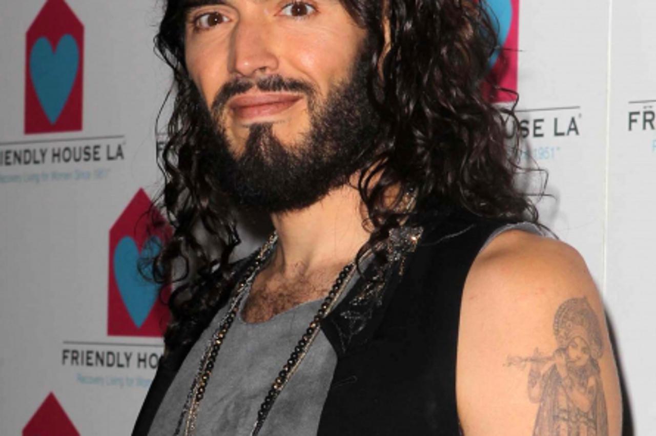 'Russell Brand attending Friendly House LA Annual Awards Luncheon, held at The Beverly Hilton Hotel in Beverly Hills, California on October 27 2012. Photo: Press Association/Pixsell'