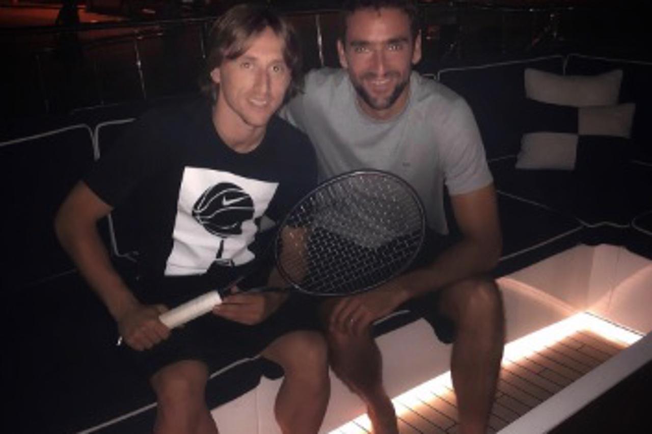 Marin Čilić, Luka Modrić i Mateo Kovačić