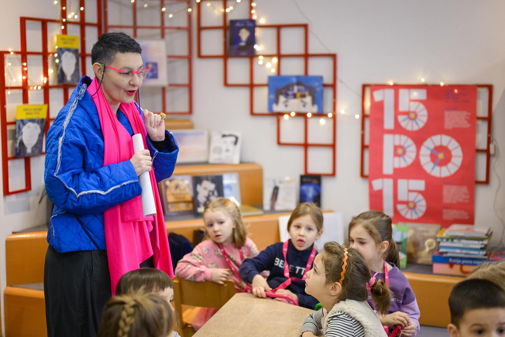 04.02.2026., Zagreb - Ministrica kulture i medija Nina Obuljen Korzinek i ministrica zdravstva Irena Hrstic odrzale su konferenciju za medije na kojoj su objavljeni rezultate nacionalnog izazova „15 po 15 – cijela Hrvatska cita djeci“ i najaviljene daljnje aktivnosti zajednickog programa Rodjeni za citanje - nacionalnog programa poticanja citanja djeci od najranije dobi. Photo: Neva Zganec/PIXSELL