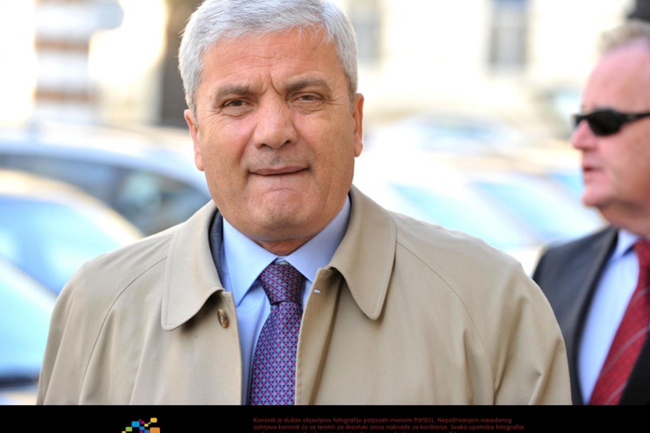 '21.03.2012., Zagreb - Na zupanijskom sudu pripremno rociste za Fimi mediu i korupciju u HDZ-u, u kojemu su optuzeni Ivo Sanader, Mladen Barisic, Nevenka Jurak, Ratko Macek, Branka Pavosevic.  Photo: 