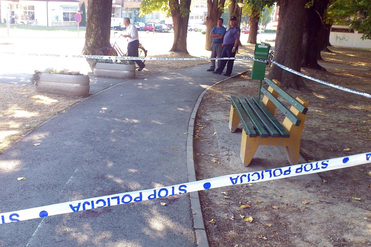 grubišno polje,park, očevid