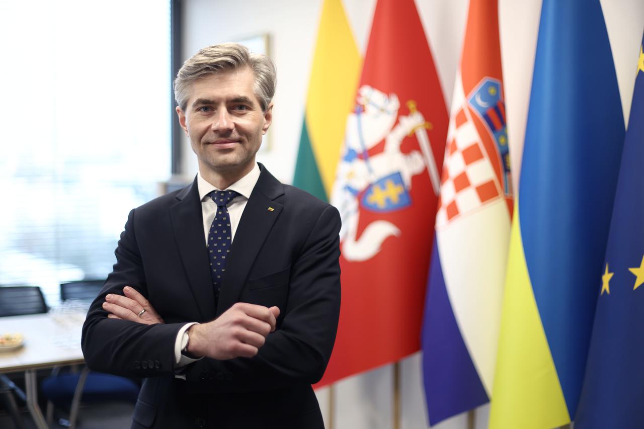 Zagreb: Ksutis Budrys, ministar vanjskih poslova Republike Litve