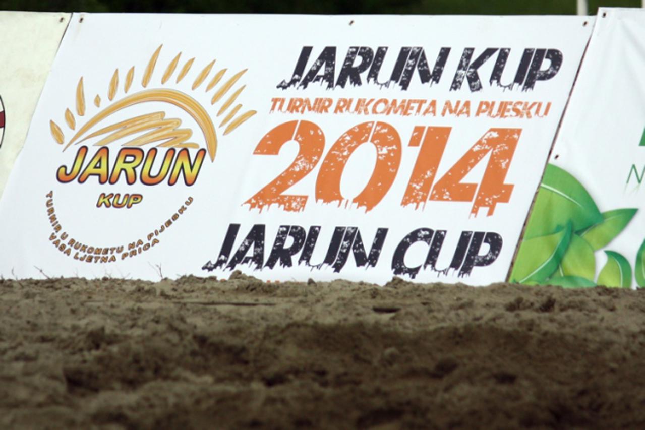 Rukomet na pijesku: Jarun kup 2014. 