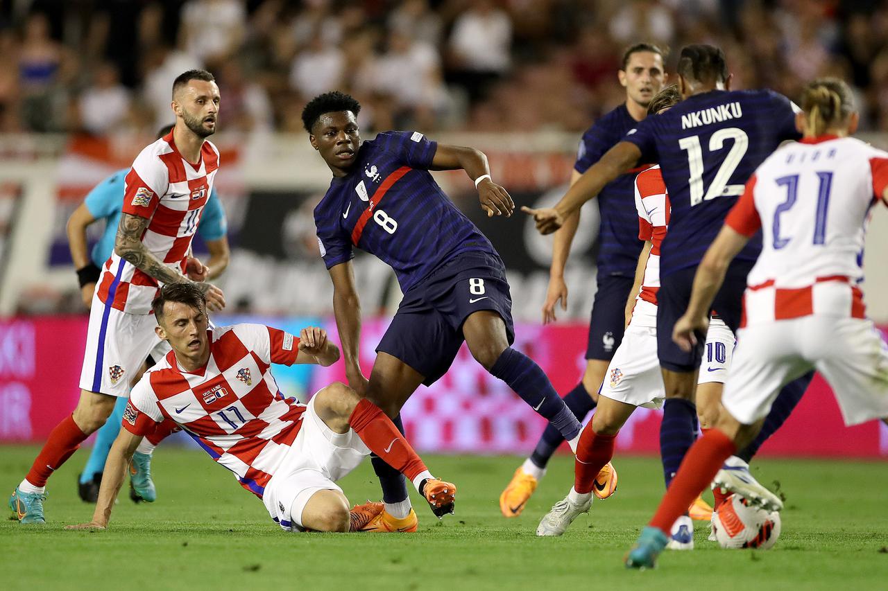 Split: Susret Hrvatske i Francuske u Ligi nacija