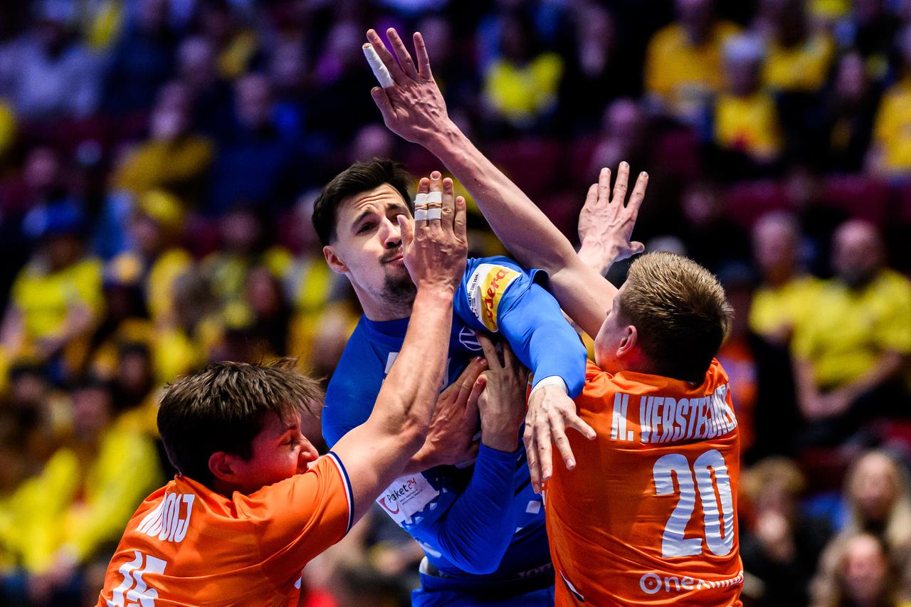 Malmö: EHF Europsko rukometno prvenstvo 2026., Hrvatska - Nizozemska