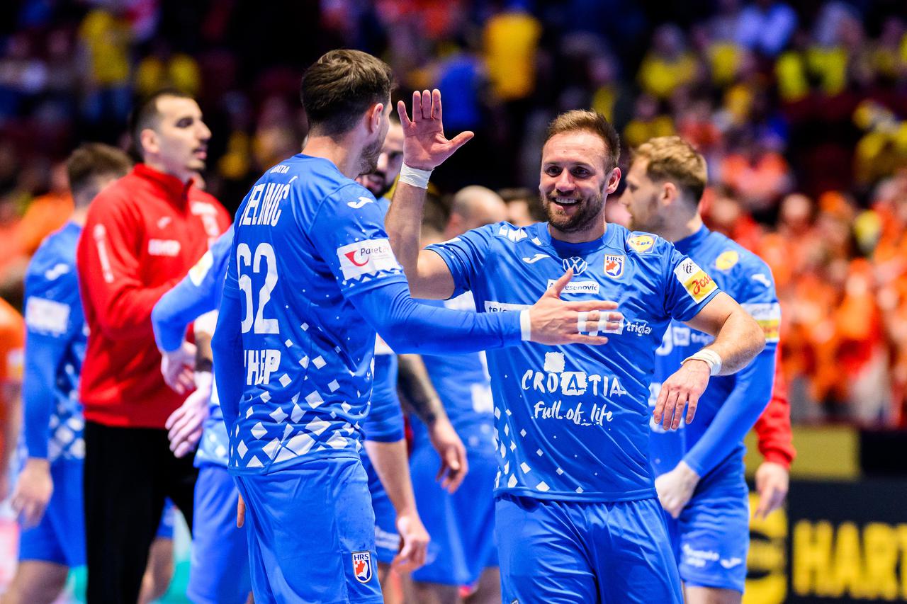 Malmö: EHF Europsko rukometno prvenstvo 2026., Hrvatska - Nizozemska