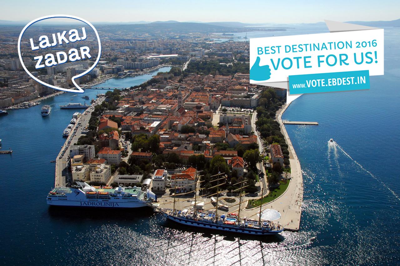 Lajkaj Zadar, best european destination 2016.