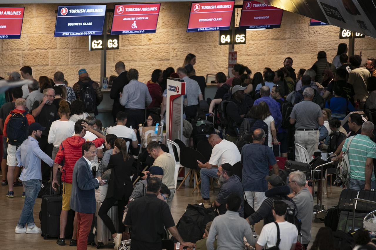 Tel Aviv: Me?unarodni zrakoplovni prijevoznici odgodili su ili otkazali svoje letove za Izrael