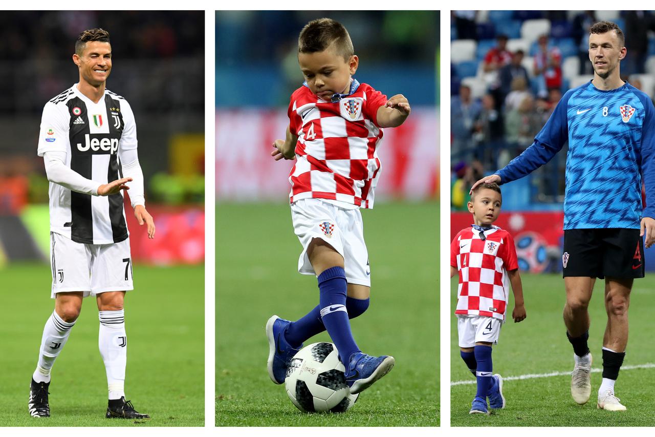 Cristiano Ronaldo i Leonard Perišić