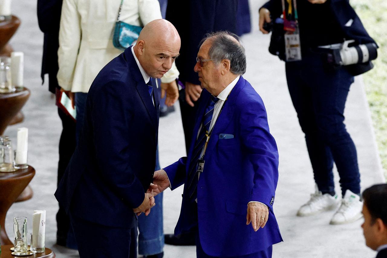 FILE PHOTO: FIFA World Cup Qatar 2022 - Semi Final - France v Morocco