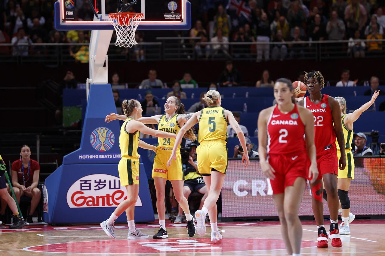 Basketball: 2022 FIBA Women's Basketball World Cup- 3rd place match Canada at Australia