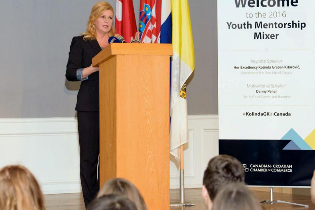 Predsjednica Kolinda Grabar-Kitarović u službenom posjetu Kanadi