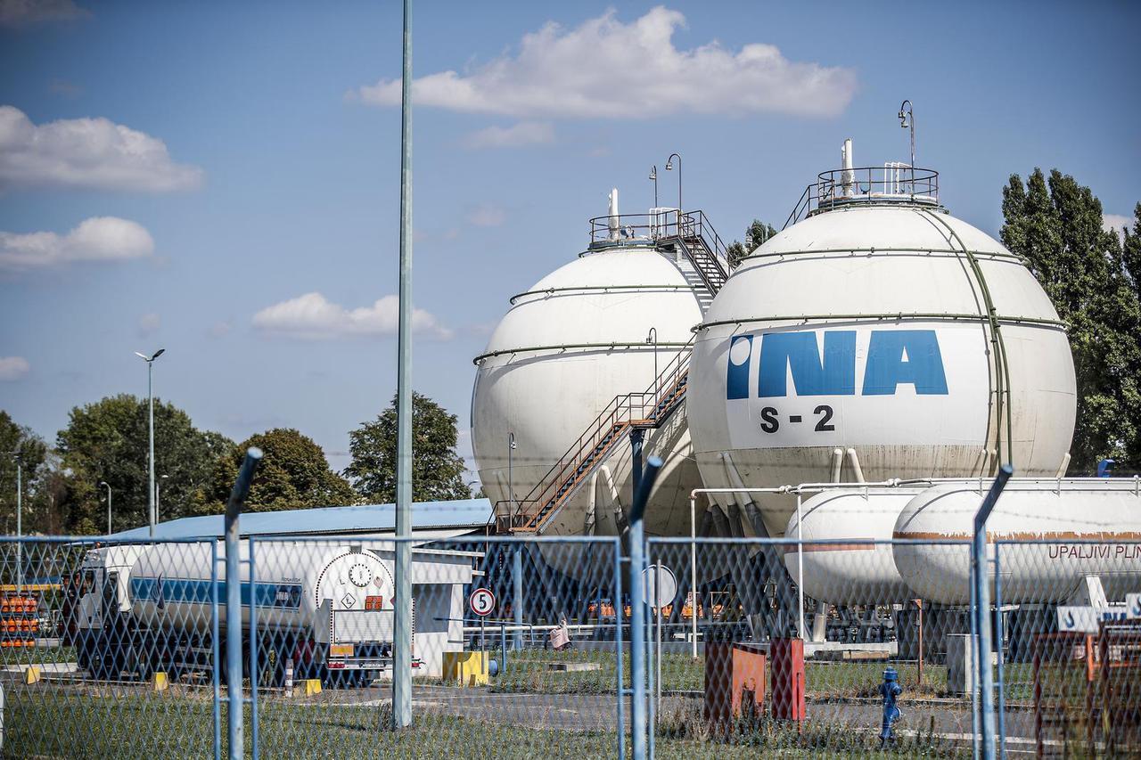Zagreb: Inino skladište UNP plina na Radničkoj cesti