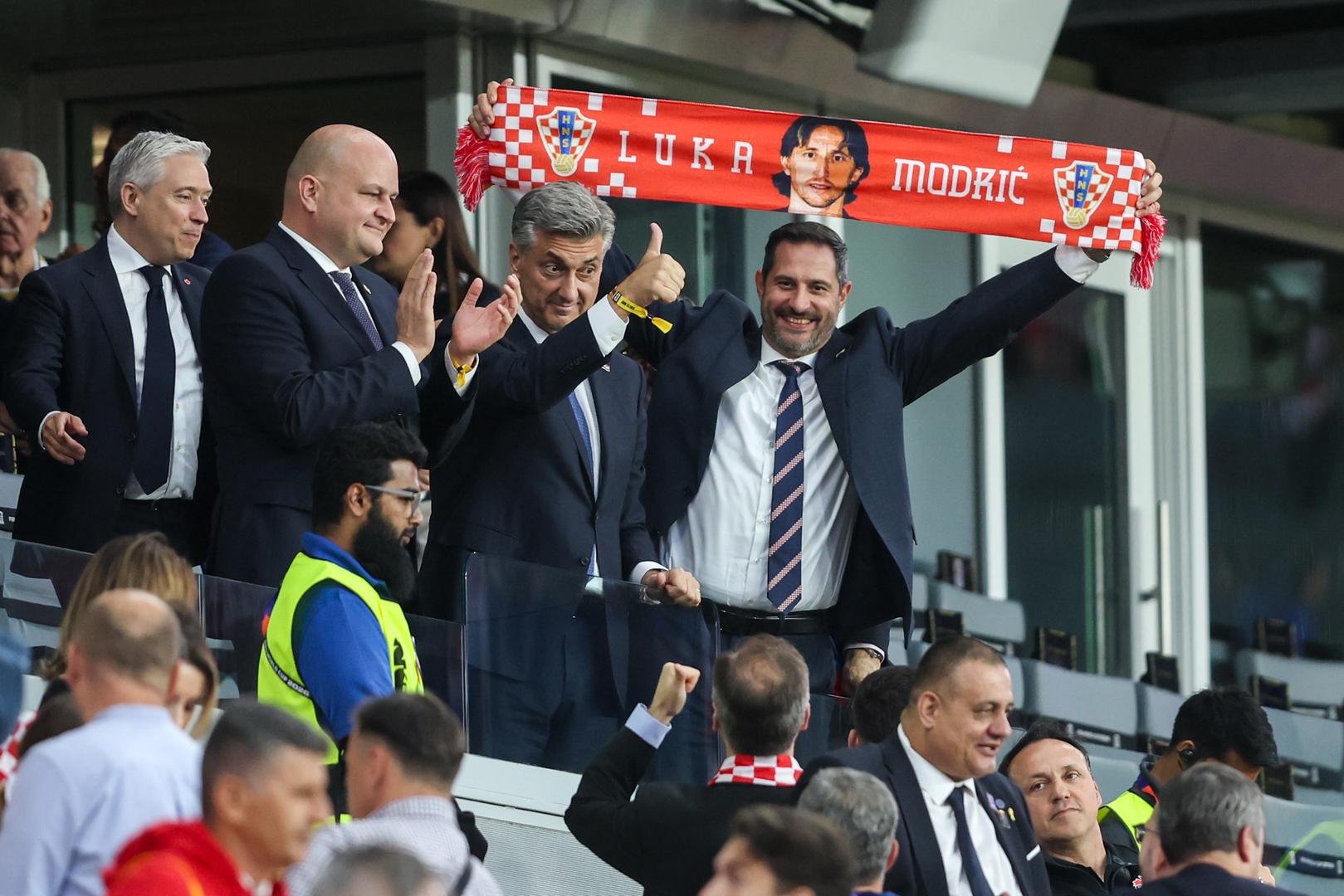 Utakmicu Hrvatske i Paname pratili su premijer Andrej Plenković te ministri Tonči Glavina i Ante Šušnjar
