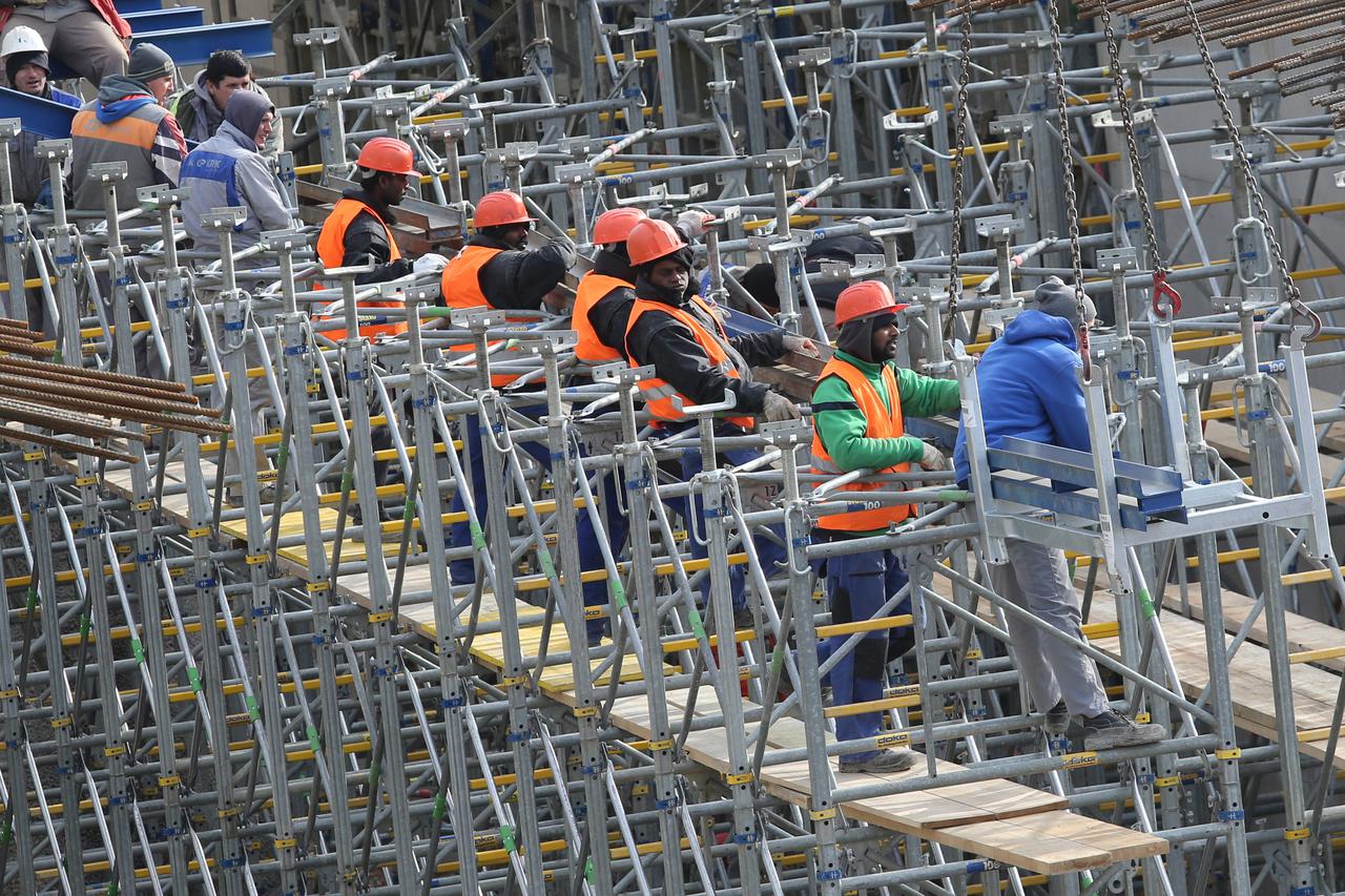 Rijeka: Strana radna snaga na gradilištu