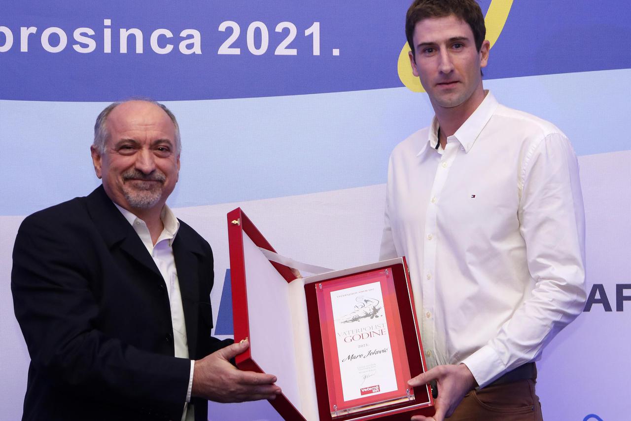 Maro Joković najbolji je hrvatski vaterpolist u 2021., najbolje vaterpolistice su Latica Medvešek i Iva Rozić