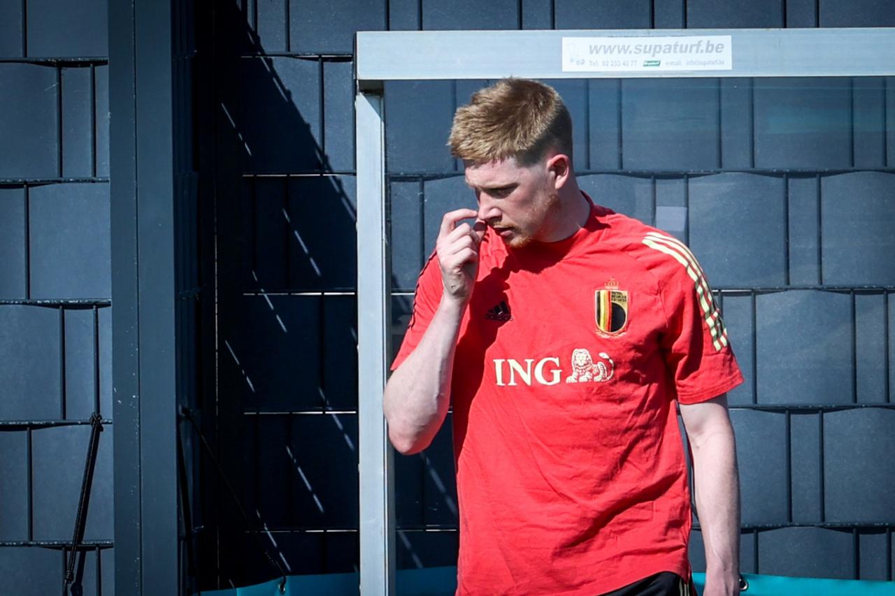 SOCCER RED DEVILS TUBIZE TRAINING WEDNESDAY