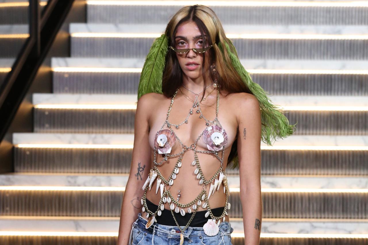 Lourdes Ciccone Leon na Fashion Weeku