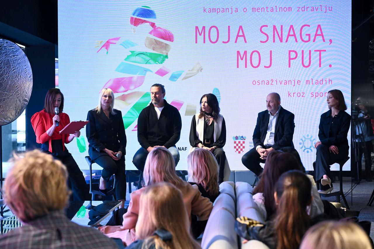 Zagreb: Predstavljanje kampanje o mentalnom zdravlju "Moja snaga, moj put"