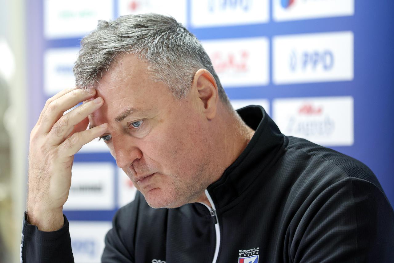 Zagreb: Konferencija rukometnog kluba PPD Zagreb uoči utakmice Lige prvaka