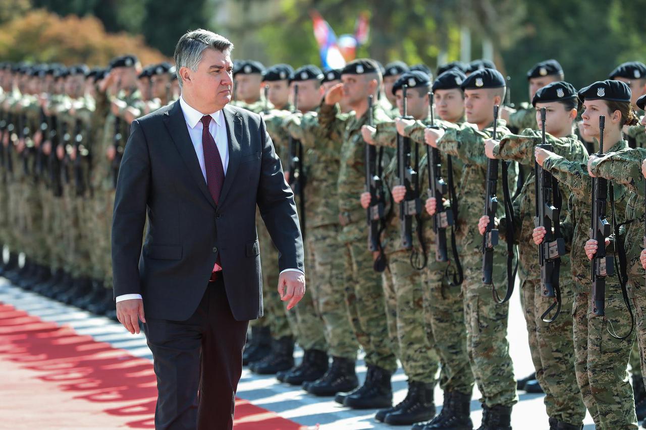 Zagreb: Svečanost polaganja prisege 20. naraštaja kadeta Hrvatskog vojnog učilišta