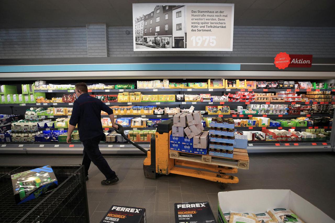 FILE PHOTO: ALDI Nord food store in Essen