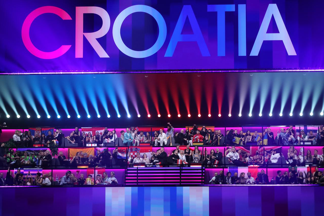 Malmo: Baby Lasagnaina za vrijeme glasanja na Eurosongu