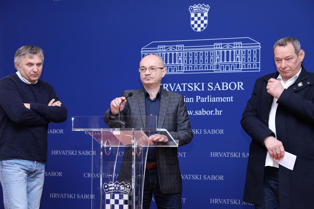 Goran Aleksić, Vlado Iljkić i Goran Herceg održali konferenciju za medije