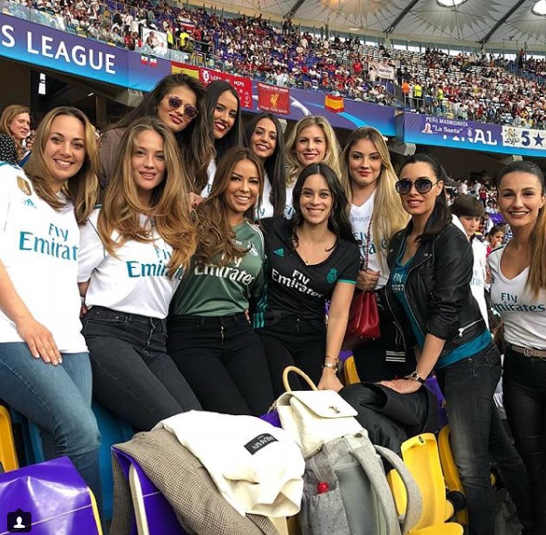 Nogometaši Reala na stadionu u Kijevutijekom finala Lige prvaka imali su veliku podršku svojih ljepših polovica koje su oduševile fanove