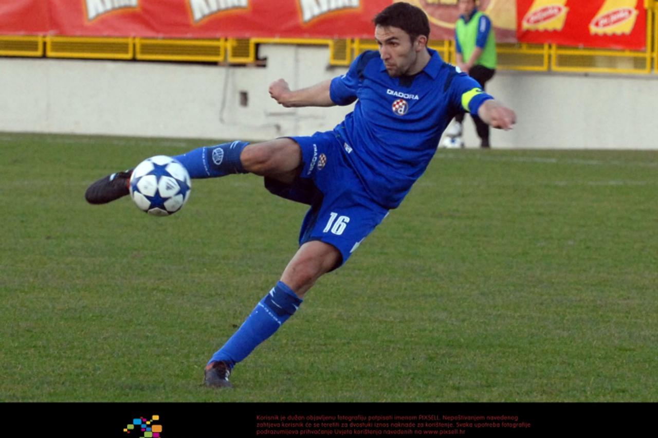 \'19.02.2011., stadion Aldo Drozina, Pula - Prijateljska utakmica, NK Istra 1916 - NK Dinamo. Milan Badelj.  Photo: Dusko Marusic/PIXSELL\'