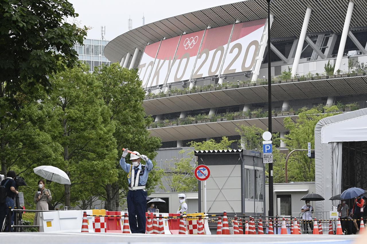 National Stadium ahead of Tokyo Olympics