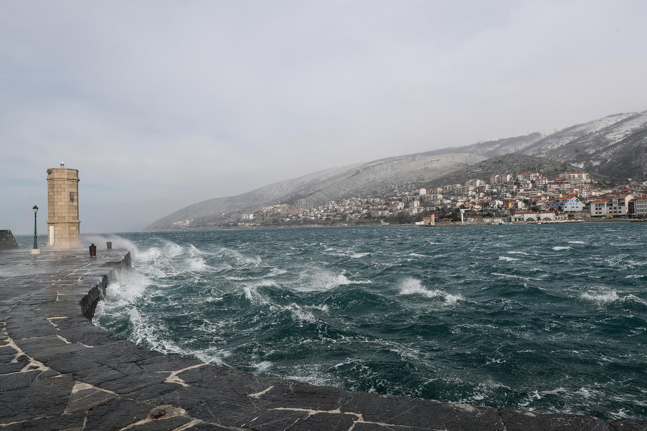 Senj - Orkanska bura