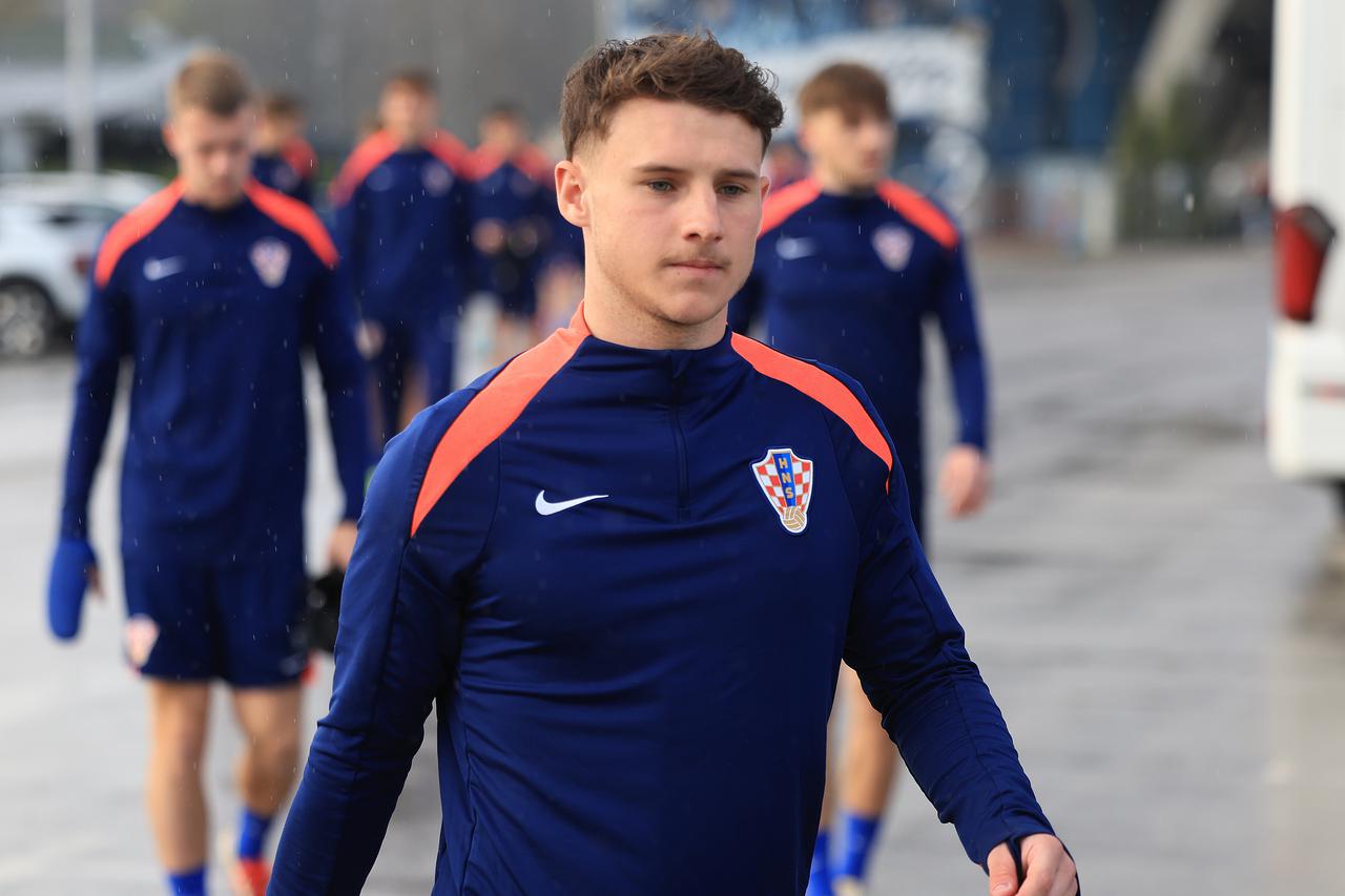 Zagreb: Trening U-21 reprezentacije uoči utakmice protiv Turske u kvalifikacijama za EP