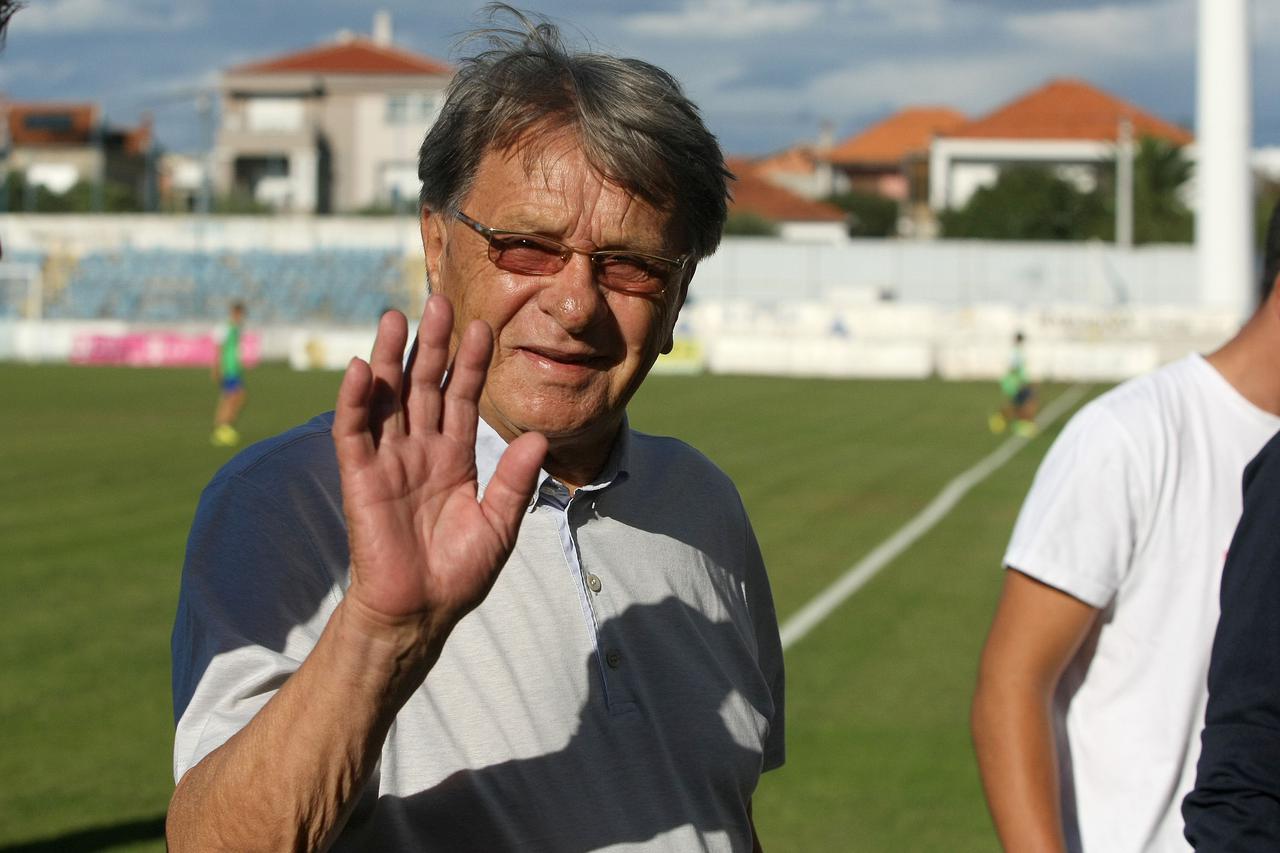 14.09.2014., Zadar - 8. kolo MAXtv 1. HNL, NK Zadar - NK Slaven Belupo. Miroslav Ciro Blazevic. Photo: Dino Stanin/PIXSELL