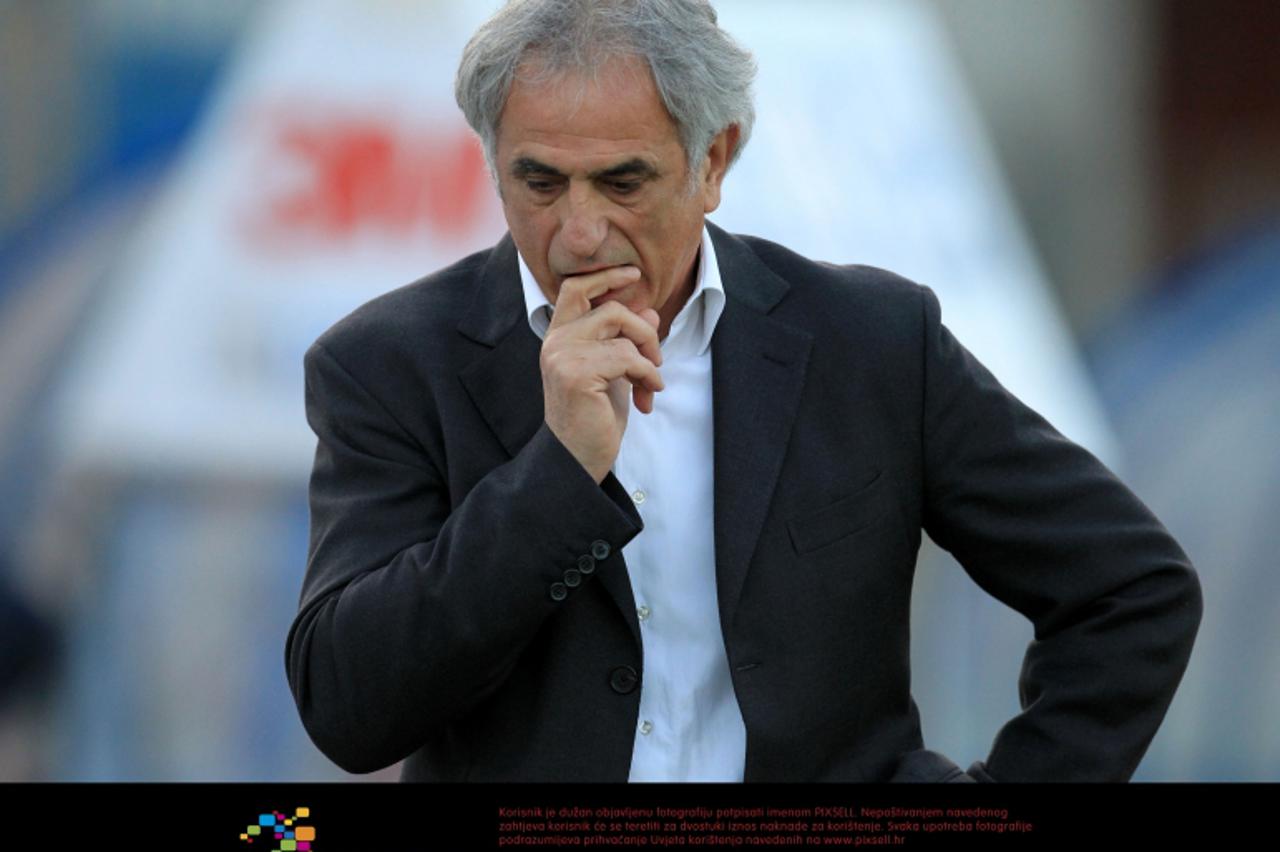 \'06.05.2011.,stadion Maksimir, Zagreb - 1. HNL, 28. kolo, NK Dinamo - NK Inter Zapresic.  Vahid Halilhodzic. Photo: Antonio Bronic/PIXSELL\'