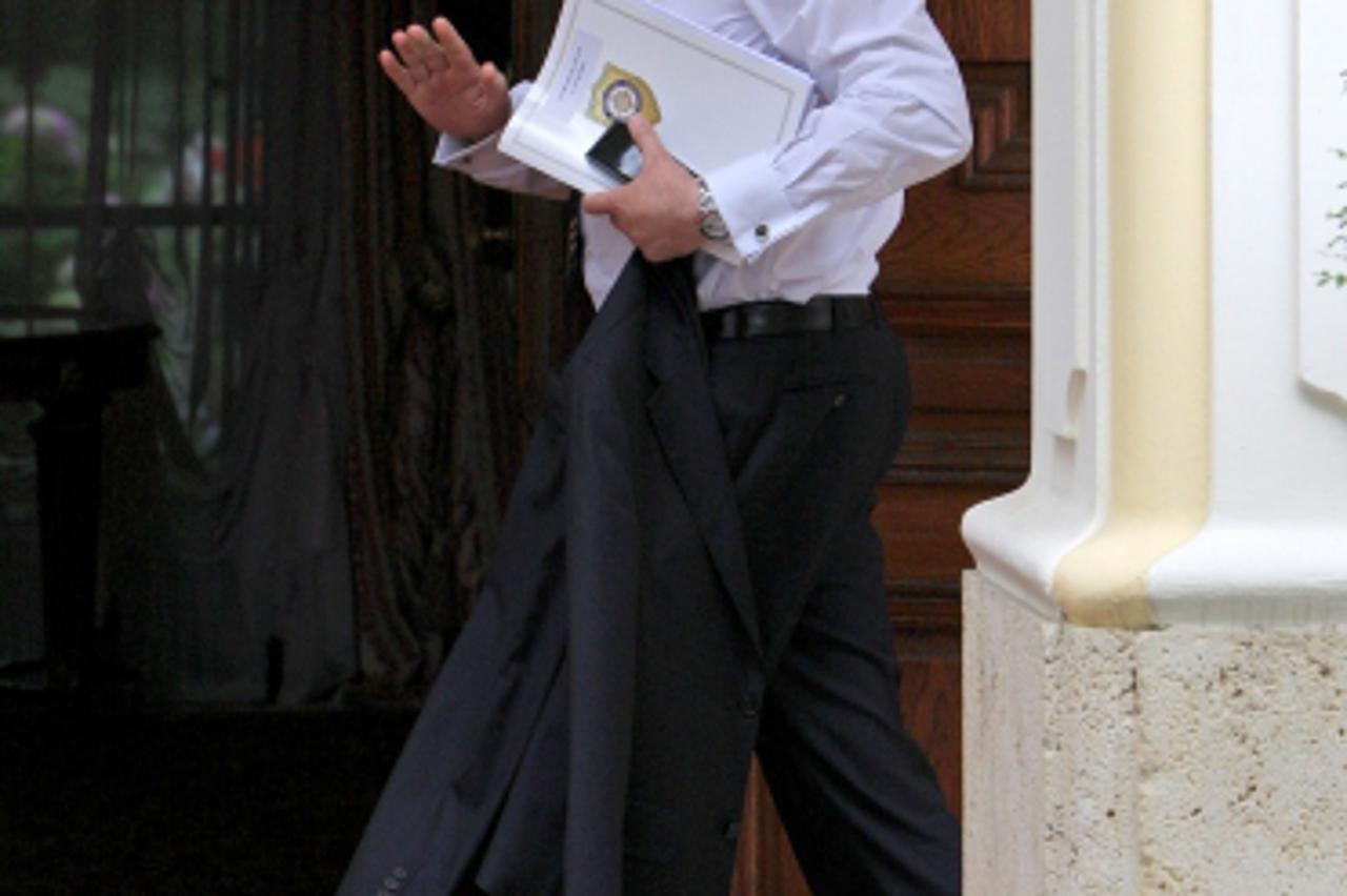 '15.06.2011. Visoka, Zagreb - U drzavnoj rezidenciji u Visokoj ulici odrzan je sastanak Vijeca za nacionalnu sigurnost. Oliver Grbic Photo: Boris Scitar/PIXSELL'